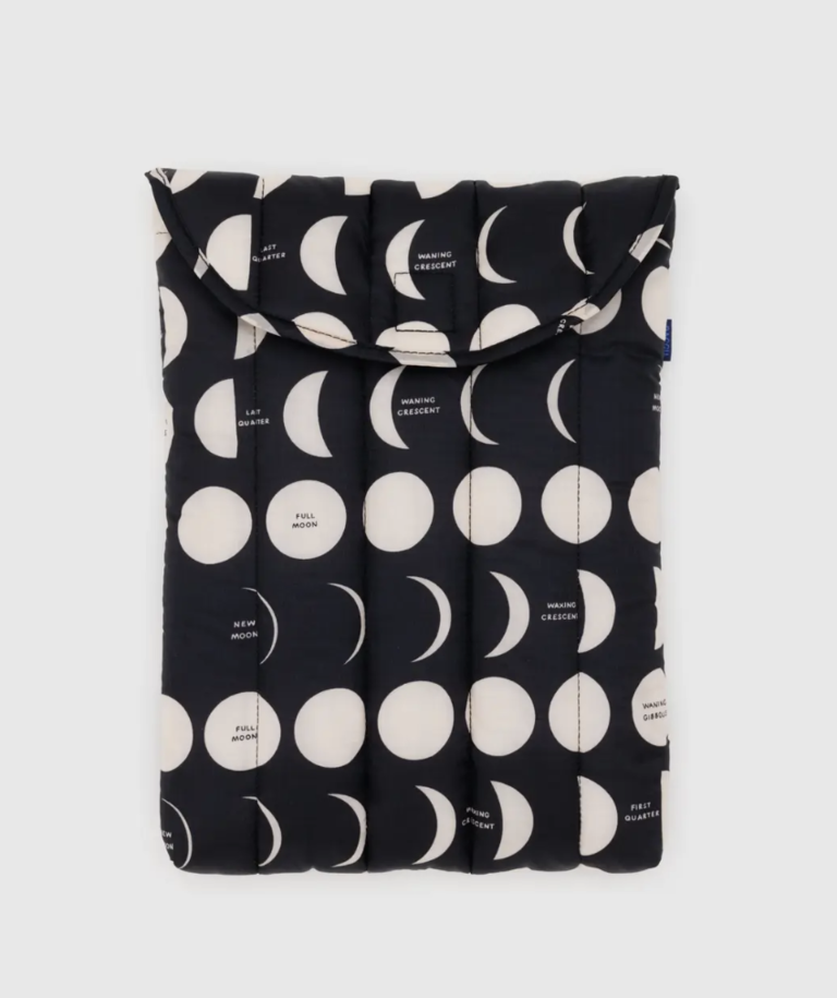 Baggu Puffy Laptop Sleeve 13"/14" - Moon