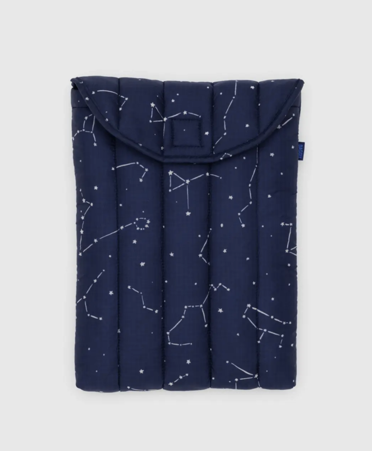 Baggu Puffy Laptop Sleeve 13"/14" - Constellation Midnight