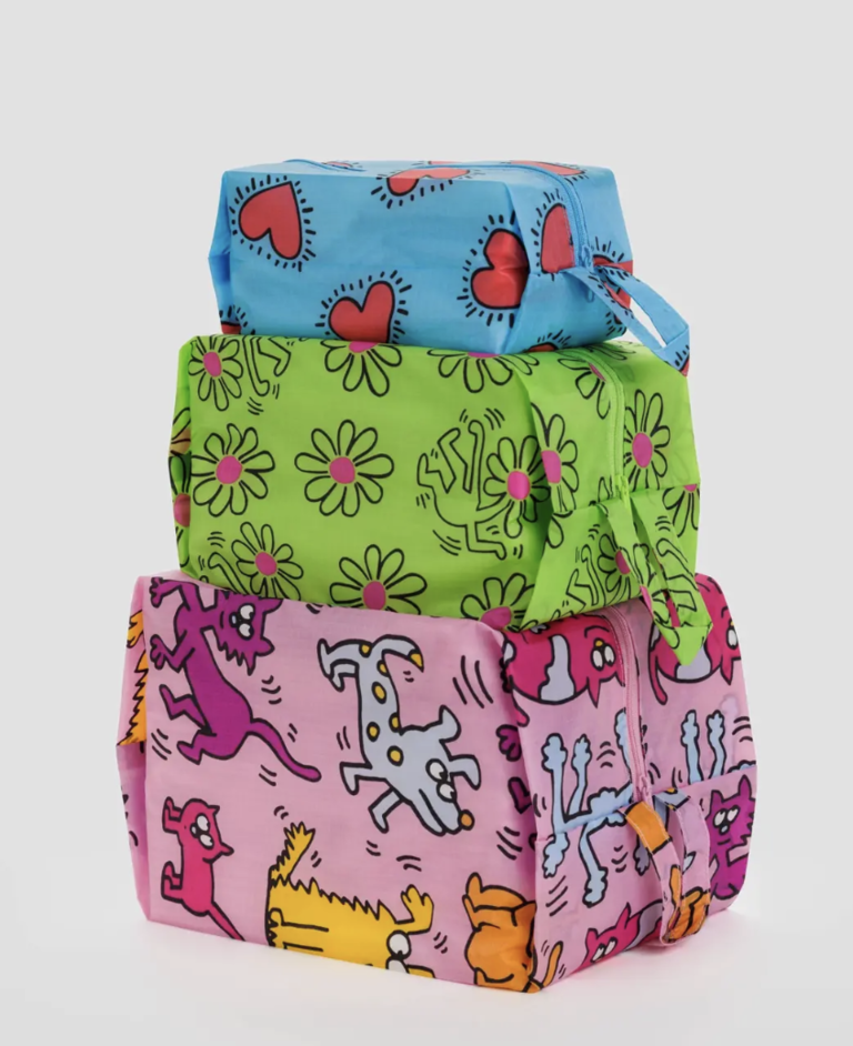 Baggu 3D Zip Set - Keith Haring