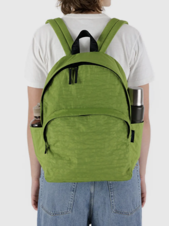 Baggu Large Nylon Backpack - Seaweed Baggu Large Nylon Backpack - Seaweed