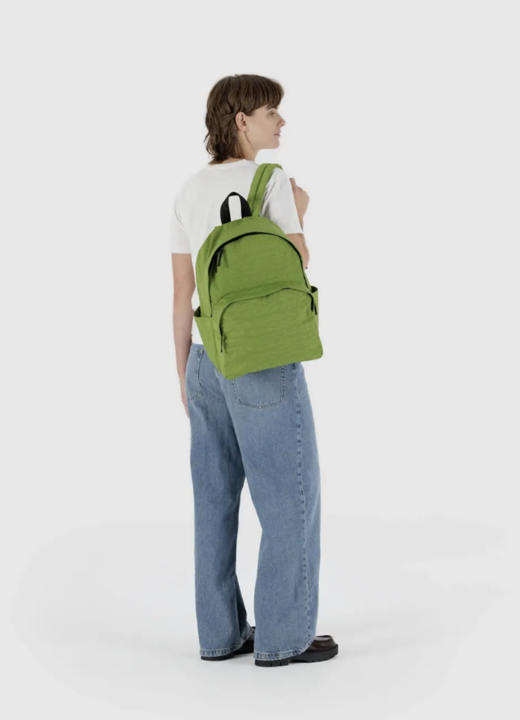 Baggu Large Nylon Backpack - Seaweed