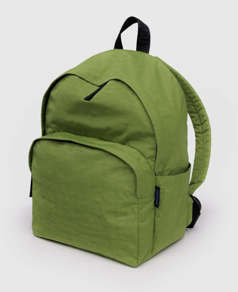 Baggu Large Nylon Backpack - Seaweed