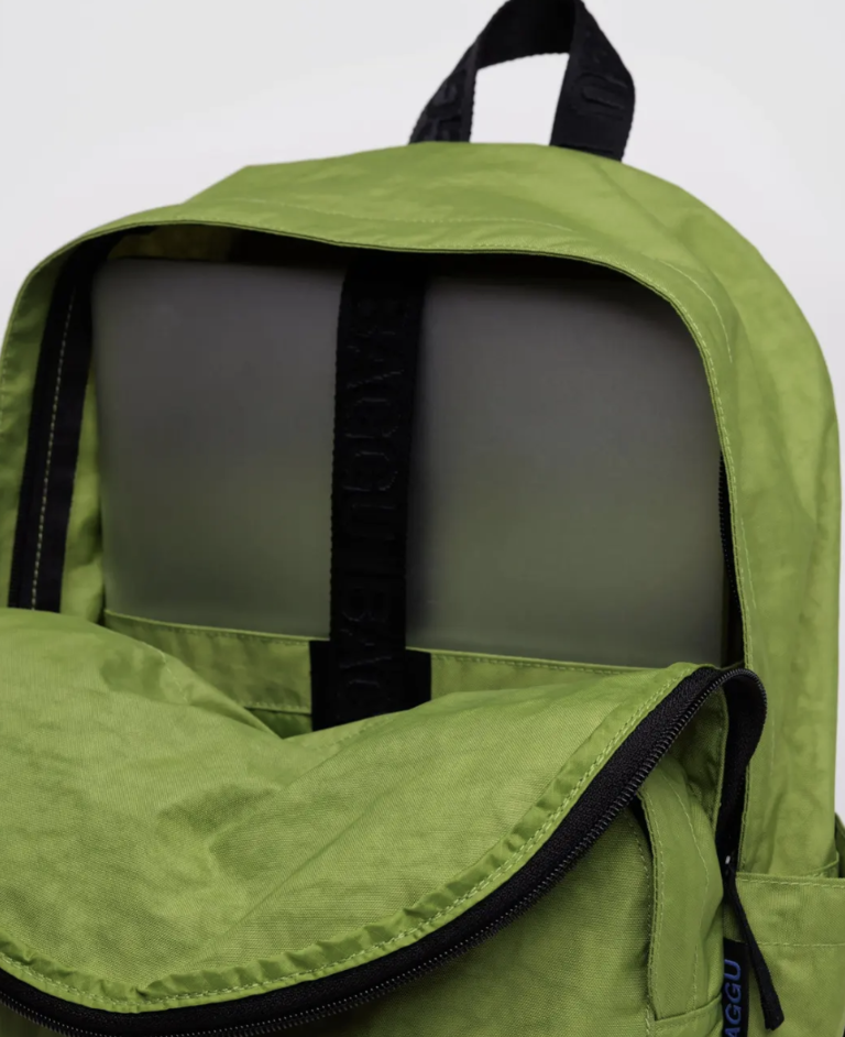 Baggu Large Nylon Backpack - Seaweed