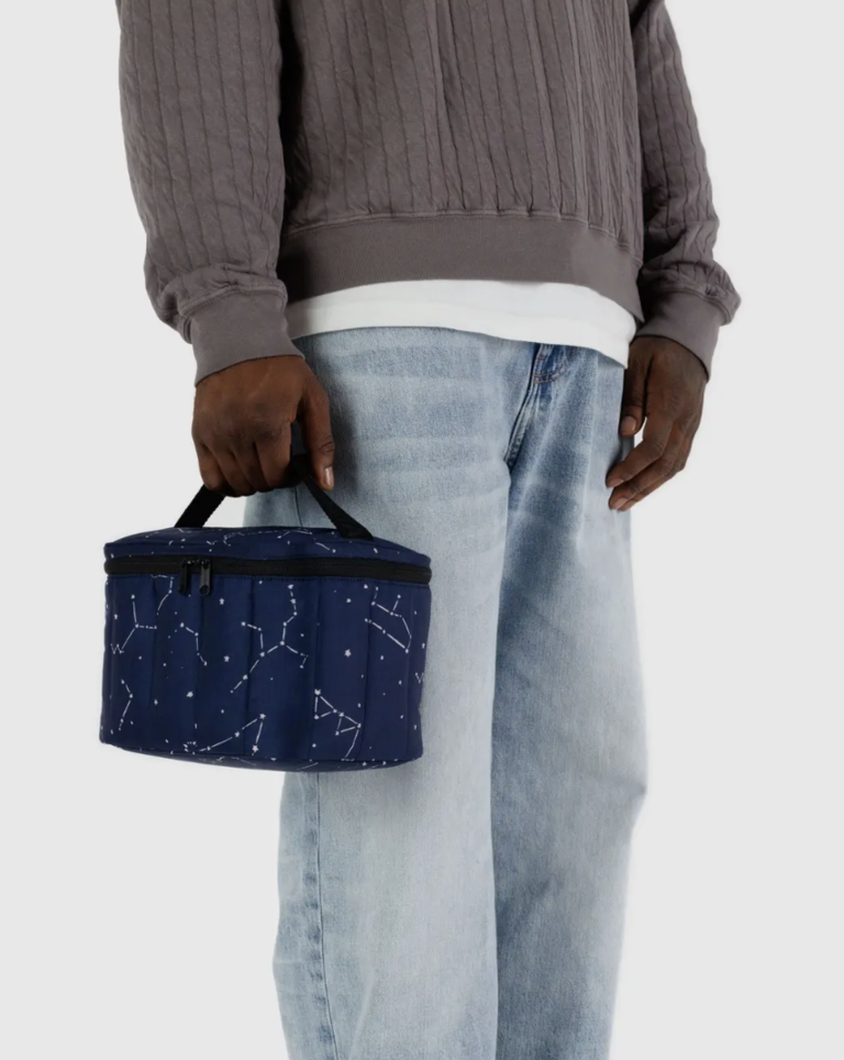 Baggu Puff Lunch Bag - Constellation Midnight