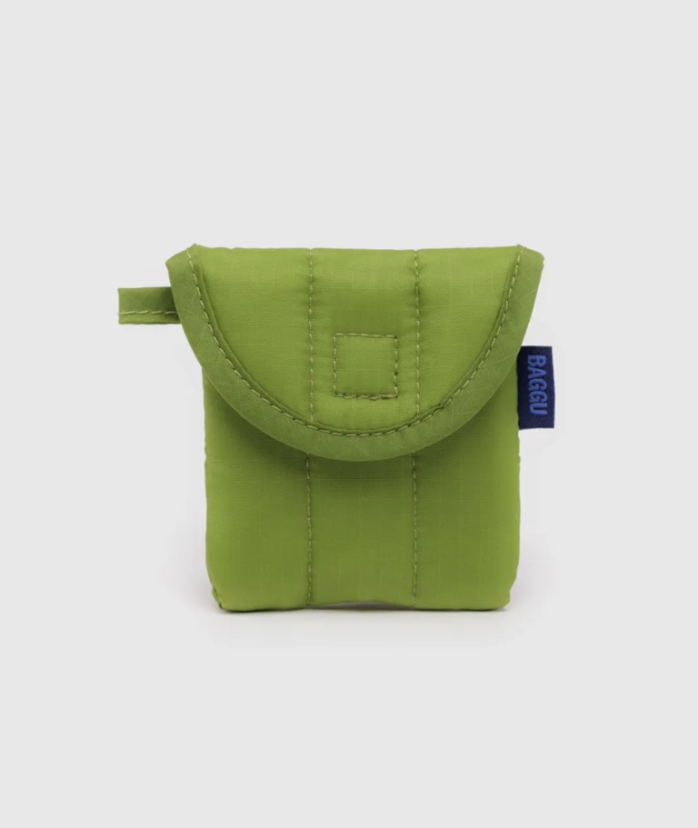 Baggu Puffy Earbuds Case - Green Juice