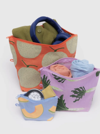 Baggu Go Pouch Set - Japanese Produce Baggu Go Pouch Set - Japanese Produce