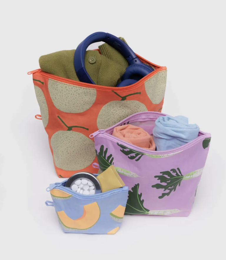 Baggu Go Pouch Set - Japanese Produce