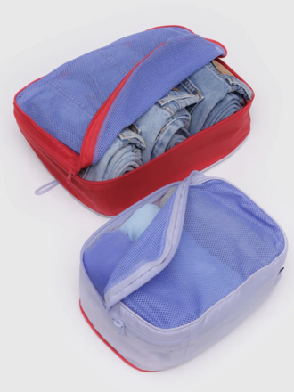 Baggu Packing Cube Set - Mesh Berry Mix Baggu Packing Cube Set - Mesh Berry Mix