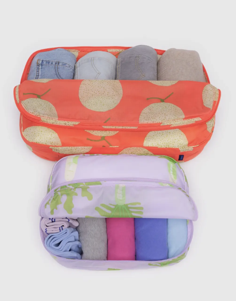 Baggu Large Packing Cube Set - Japanese Produce