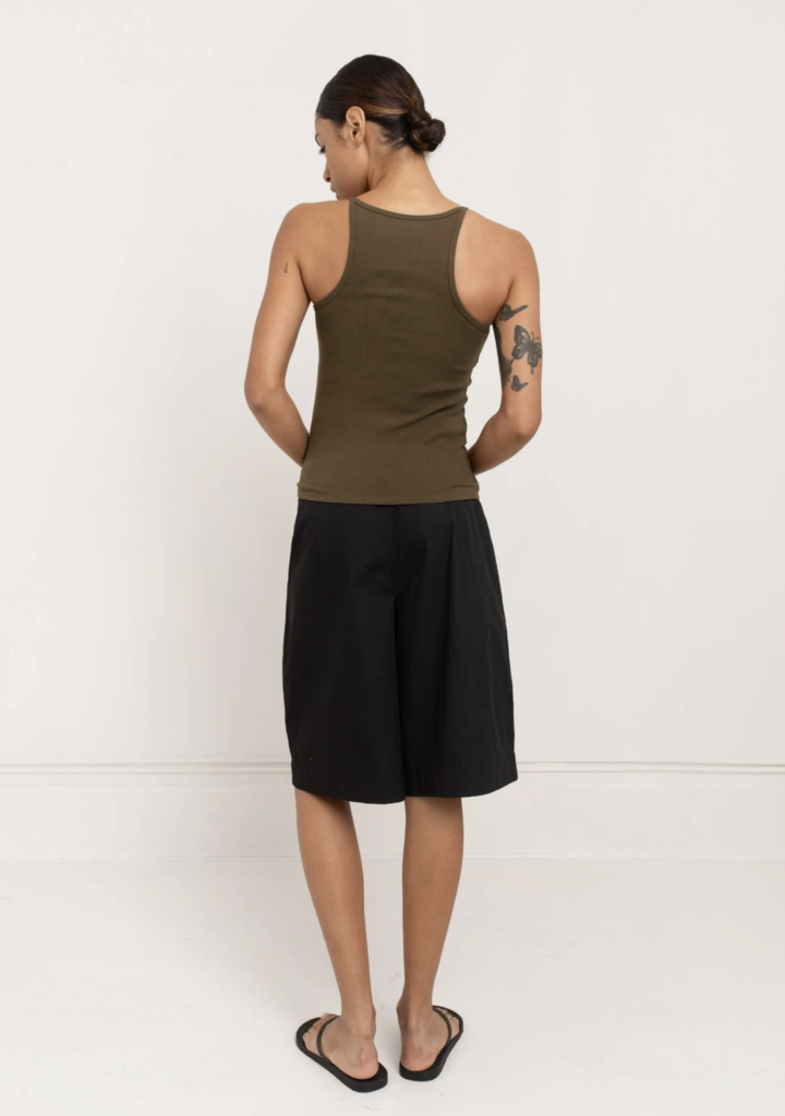Paper Label Tessa Square Neck Tank