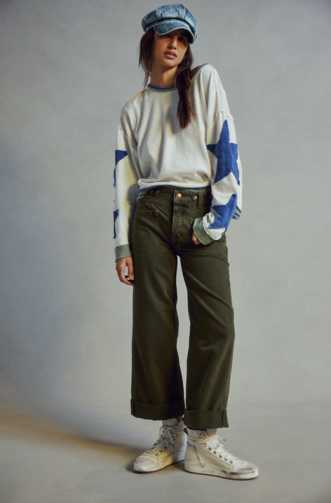 Free People Palmer Cuffed Jean