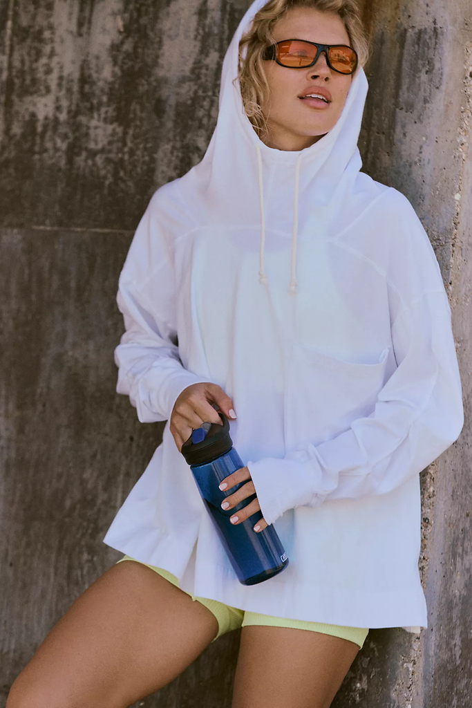 Free People Hot Shot Hooded Layer