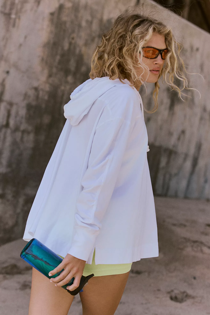 Free People Hot Shot Hooded Layer