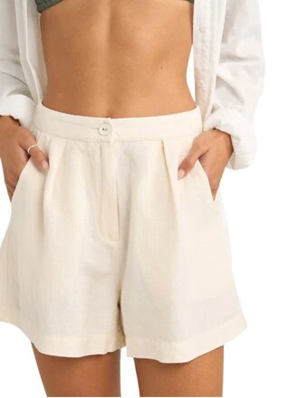 Rhythm Mini Linen Elasticated Short