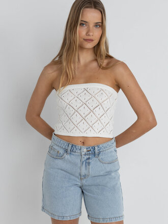 Rhythm Islander Strapless Knit Top