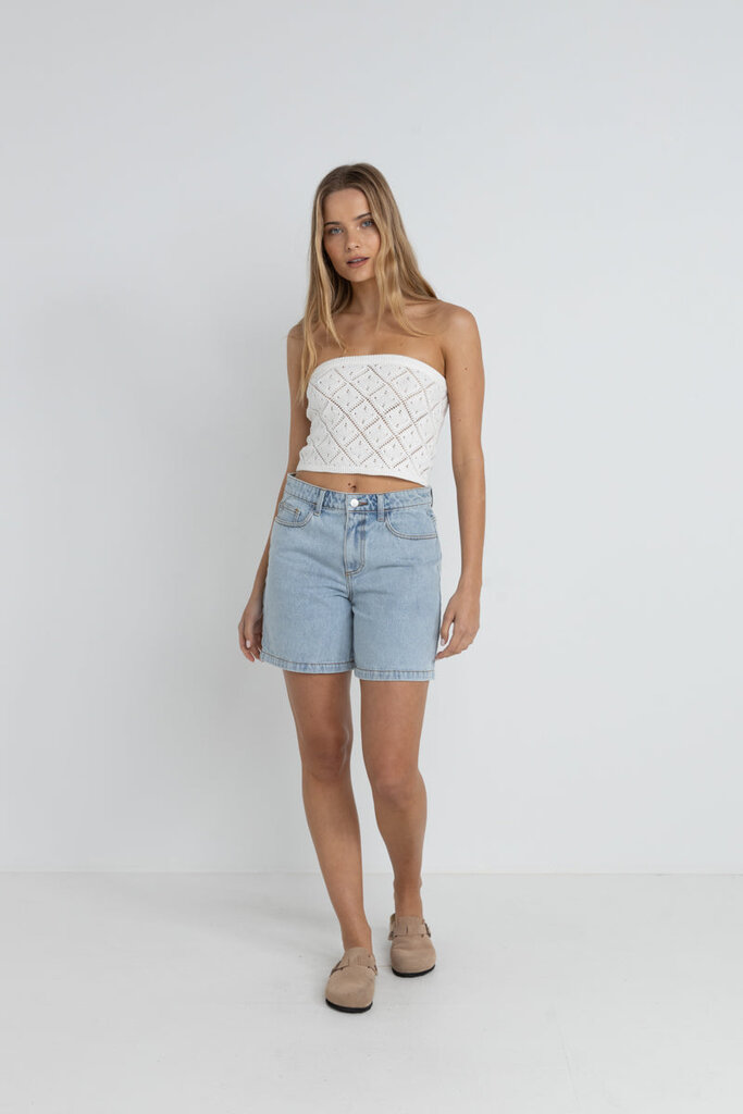 Rhythm Islander Strapless Knit Top