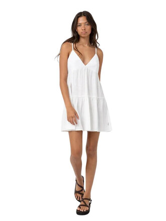 Rhythm Classic Tiered Mini Dress