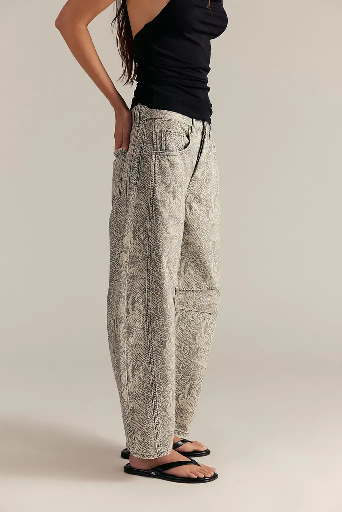 Free People Good Luck Printed Barrel