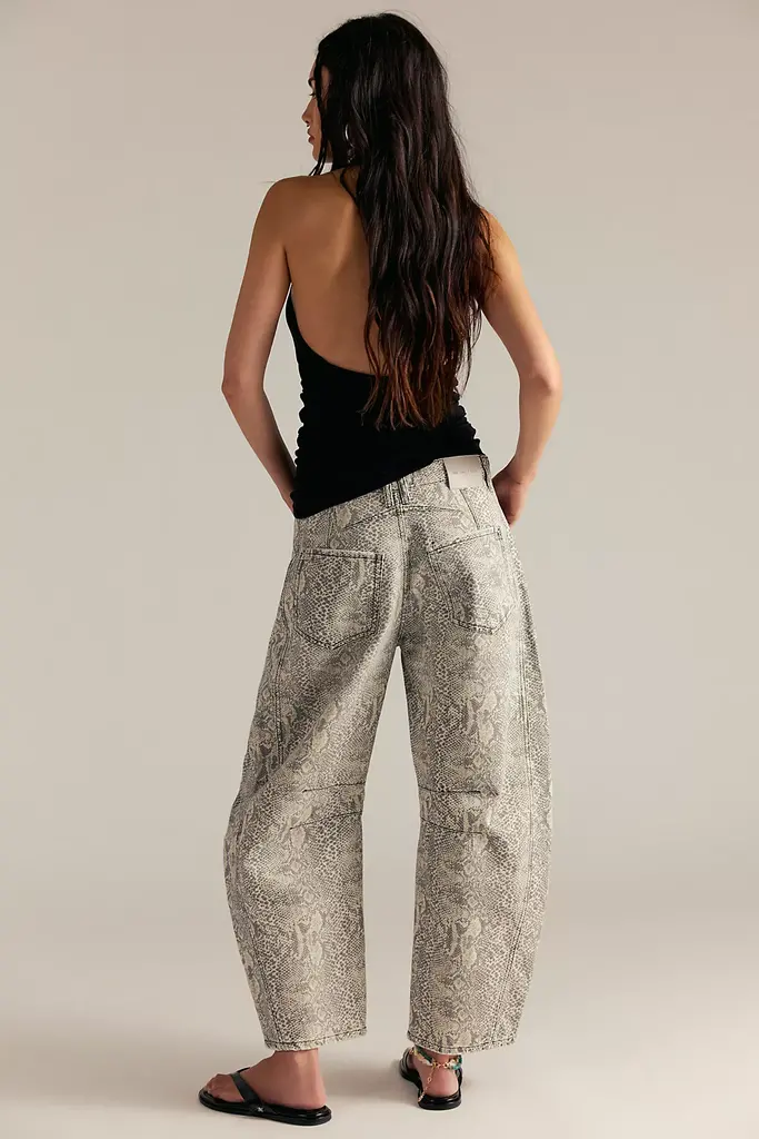 Free People Good Luck Printed Barrel