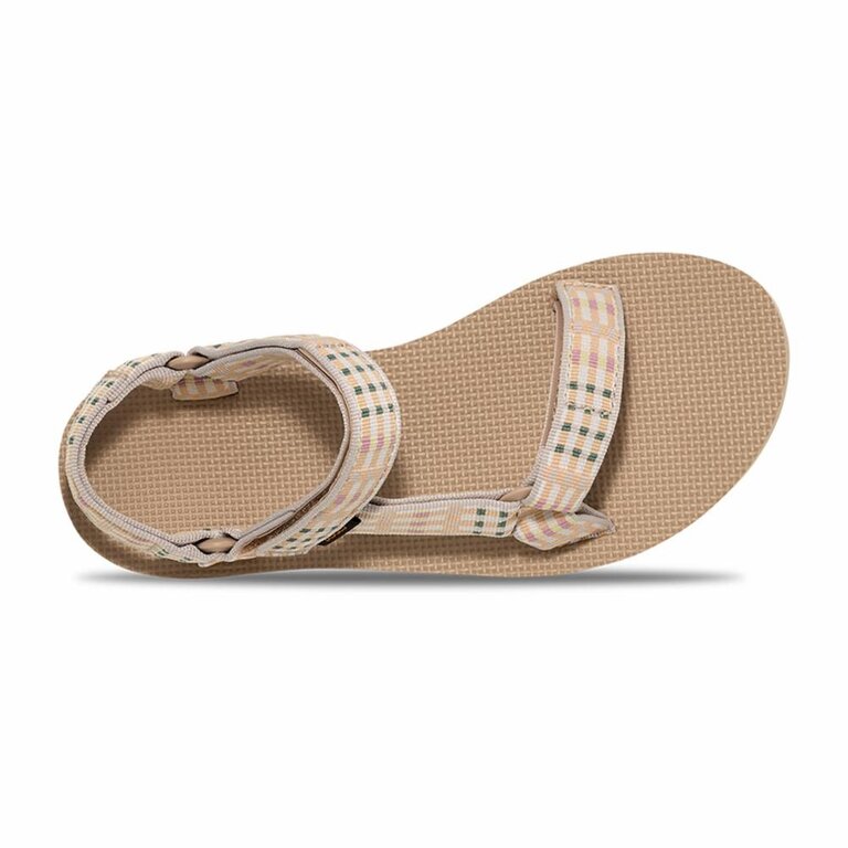 Teva Original Universal - Modern Check Taupe
