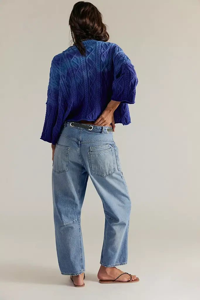 Free People Moxie Low Slung Pull-On Barrel