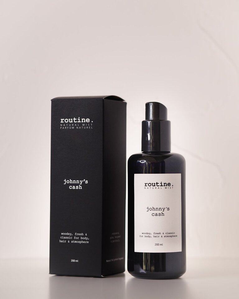 routine. Johnny's Cash 200ml Body, Hair & Atmosohere Mist