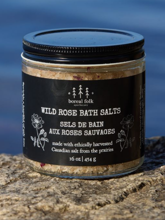 Boreal Folk Wild Rose Bath Salts