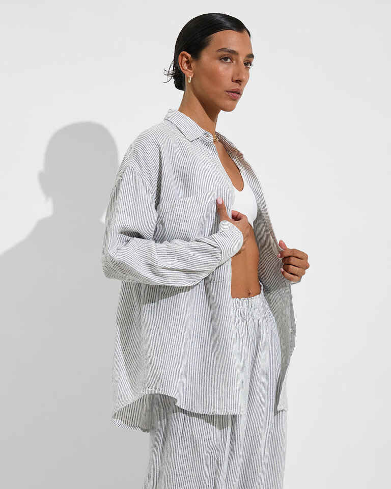 Left On Friday Getaway Button Down