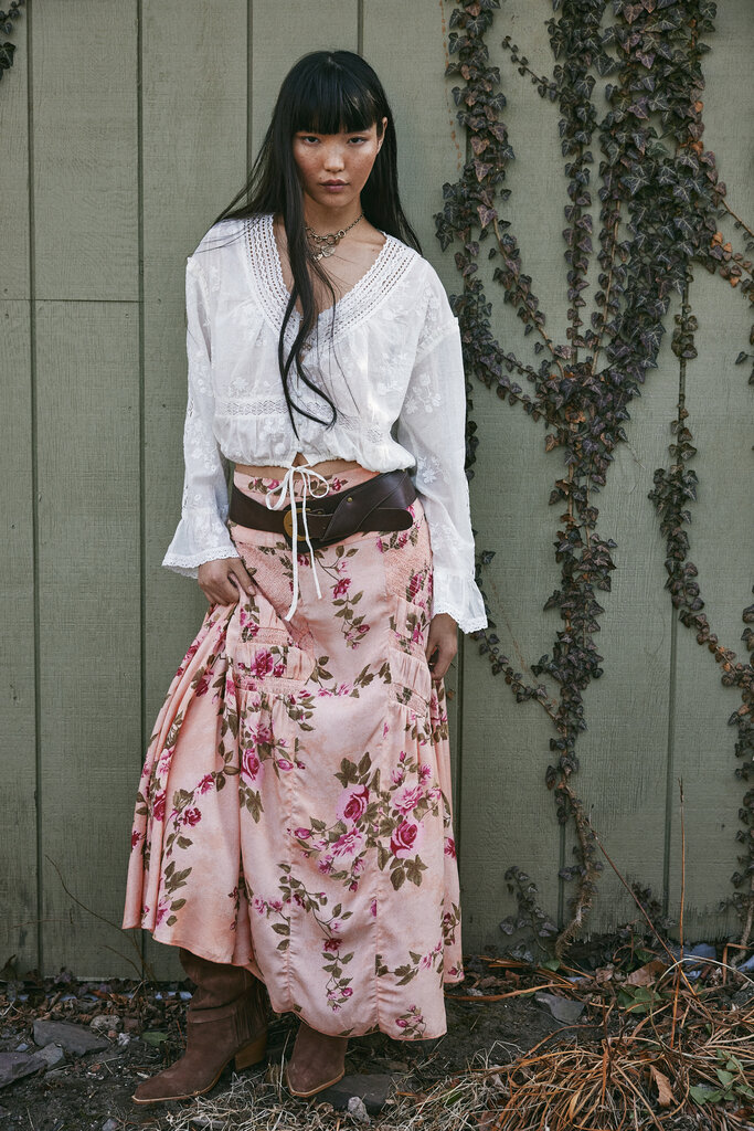 Free People Sweet Love Blouse