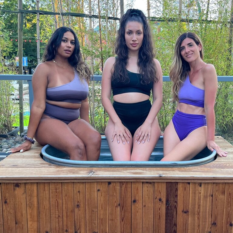 Downtown Betty Sauna Suit Deluxe Goddess Bikini Top