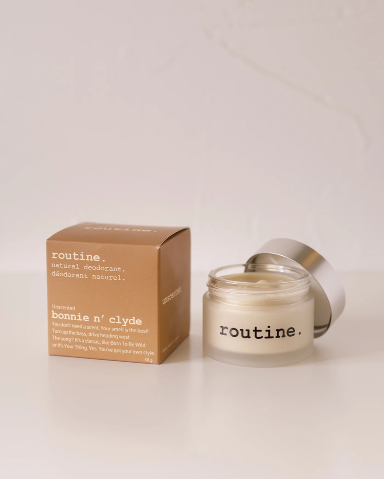 routine. Bonnie n' Clyde - Natural Deodorant 58g