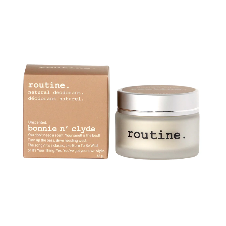 routine. Bonnie n' Clyde - Natural Deodorant 58g
