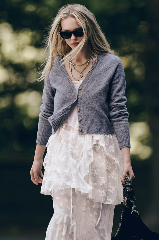 Free People School Girl Cardi