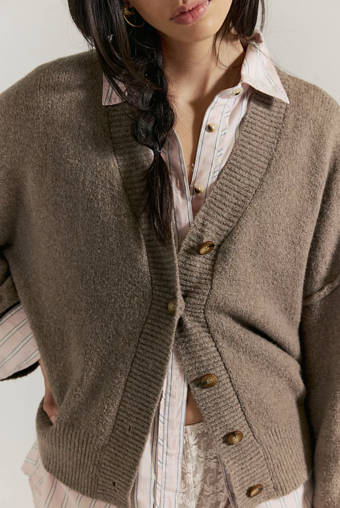 Free People Cool Of The Night Cardi