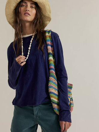 Free People Nova Tee LS