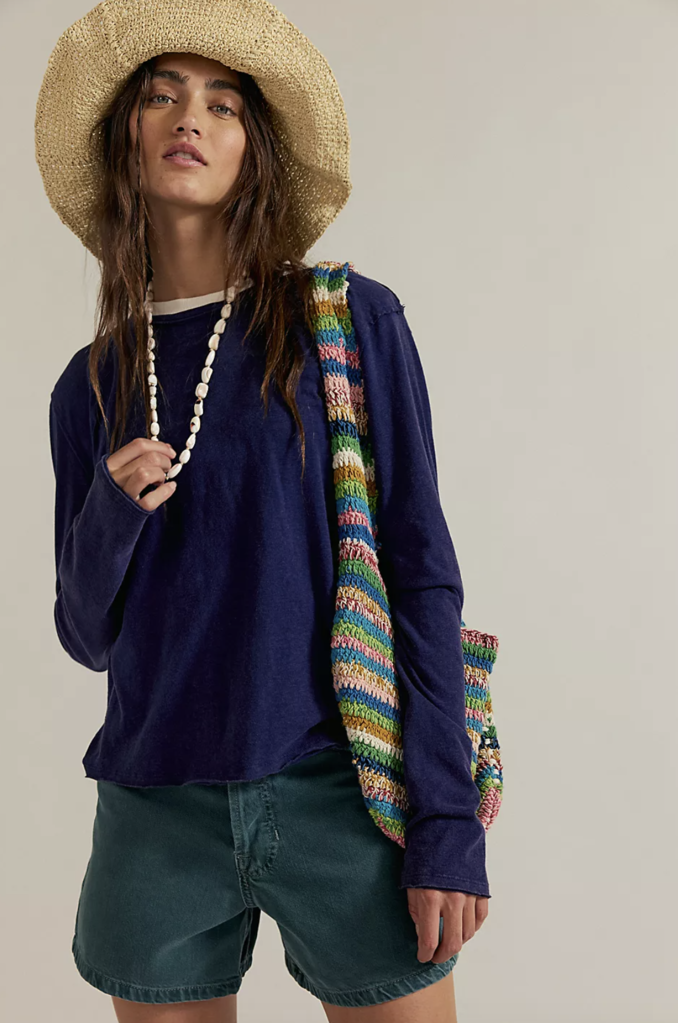 Free People Nova Tee LS