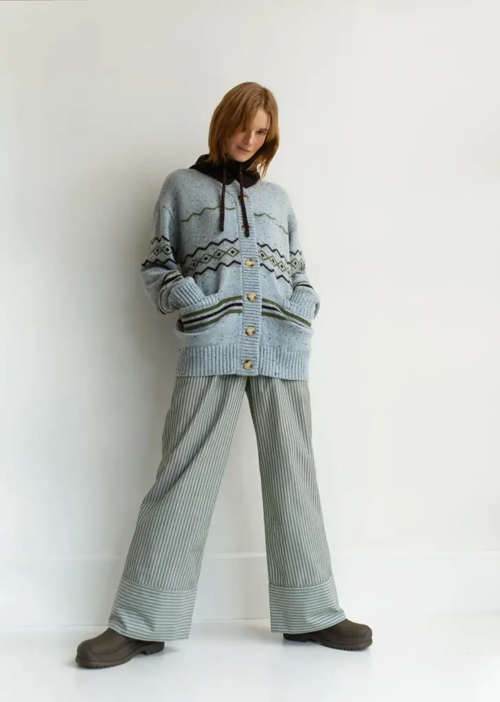 Paper Label Adrien Cardigan