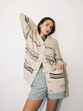 Paper Label Adrien Cardigan Paper Label Adrien Cardigan