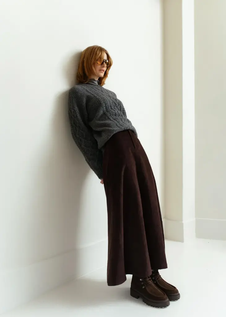 Paper Label Rayna Cable Sweater