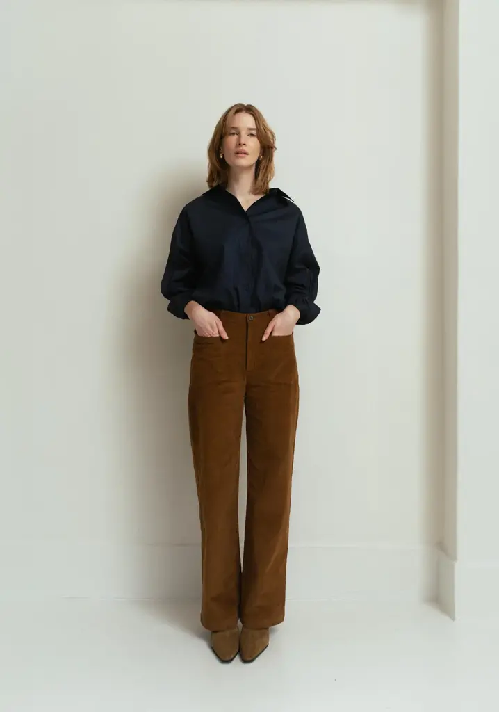 Paper Label Classic Oversized Shirt