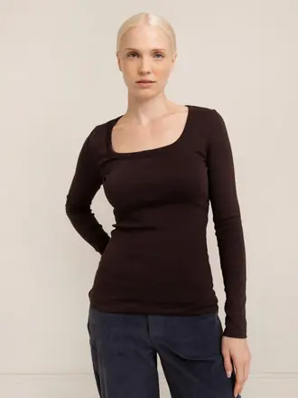 Paper Label Toni Square Neck Paper Label Toni Square Neck