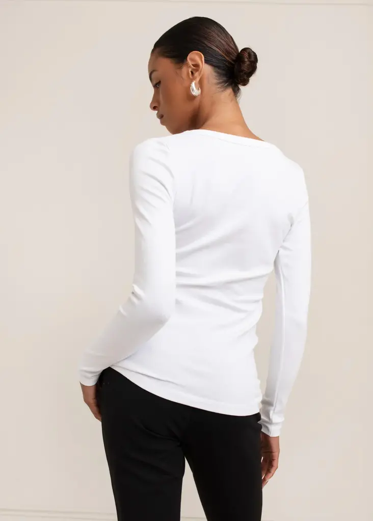Paper Label Toni Square Neck