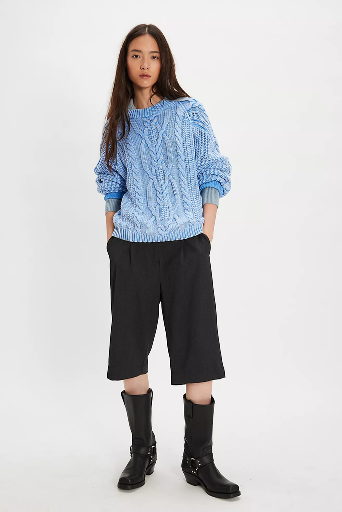 Free People Frankie Cable Sweater