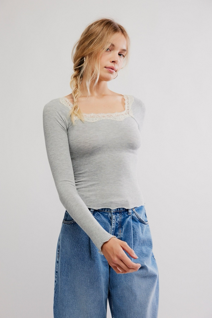 Free People Oh My Darling Long Sleeve