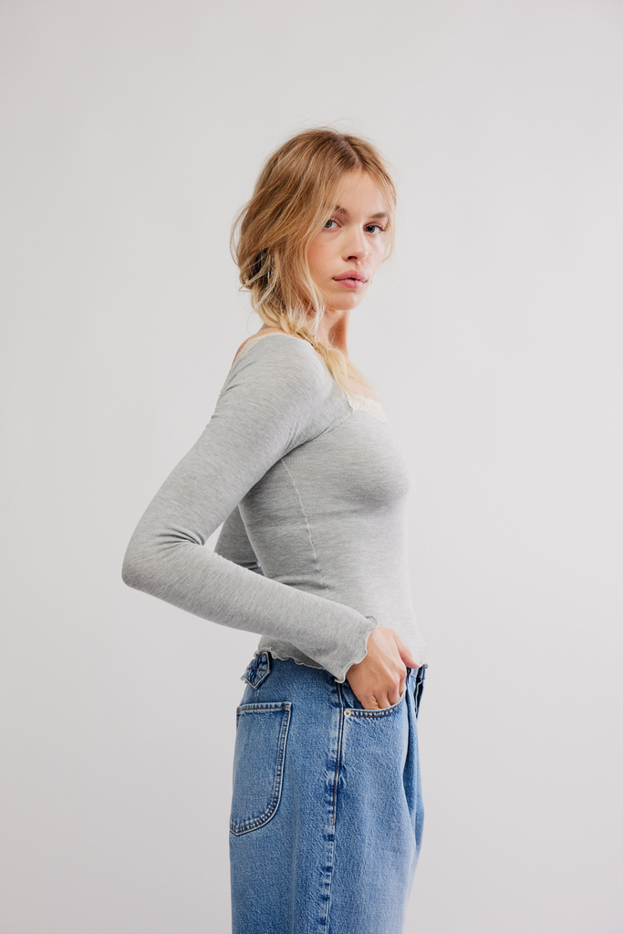 Free People Oh My Darling Long Sleeve
