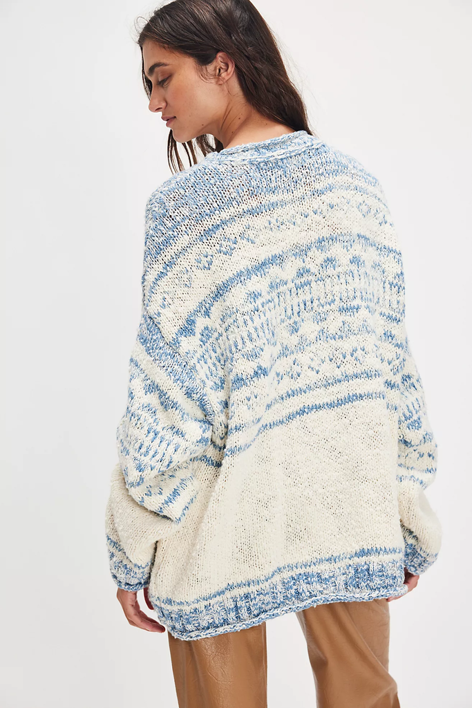 Free People Dani Pattern Sweater