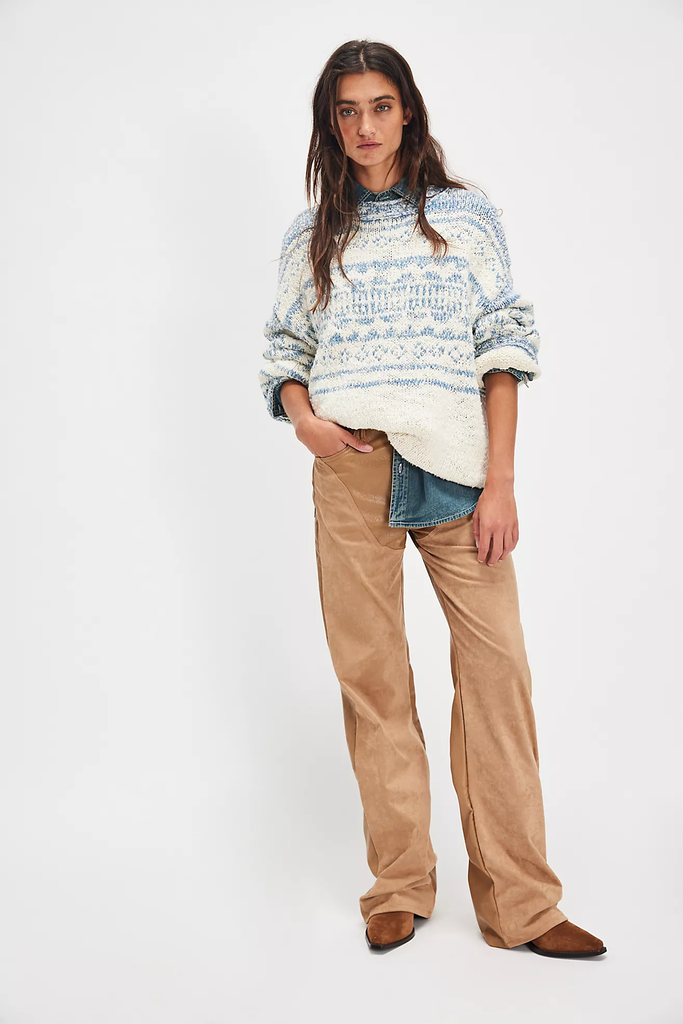 Free People Dani Pattern Sweater