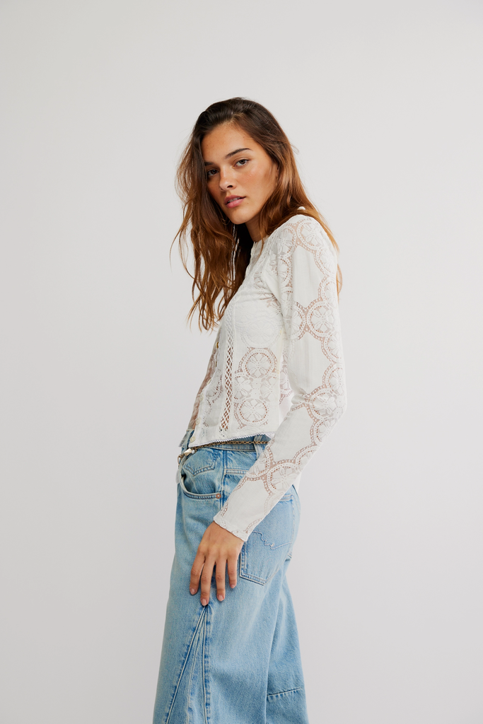 Free People Jae Knit Longsleeve