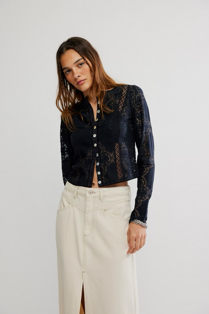 Free People Jae Knit Longsleeve