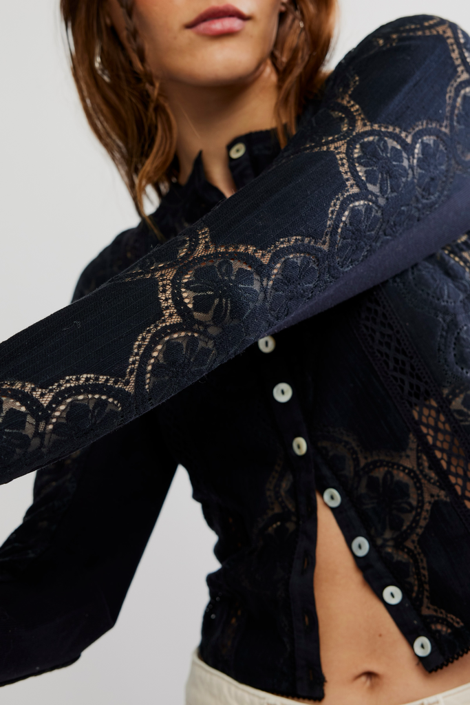 Free People Jae Knit Longsleeve
